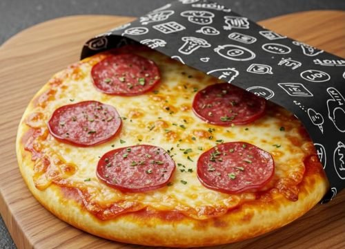 🍕✨ Mini Pizza Toscana- um pedacinho da Itália no seu dia! 🇮🇹❤️Sabor marcante, massa leve e cr